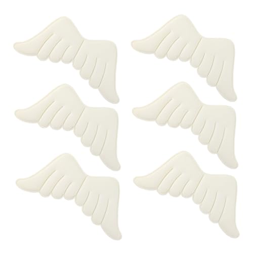 Angoily 6 Stück Teiliges Dekorative Engelsflügel Patches Diy Applikationen für Kleidung Hochwertige Stoffaufnäher für Bastelprojekte zum Reparieren und Verzieren Weiß Angoily 6 Stück Teiliges Dekorative Engelsflügel Patches Diy Applikationen für Kleidung Hochwertige Stoffaufnäher für Bastelprojekte zum Reparieren und Verzieren Weiß von Angoily