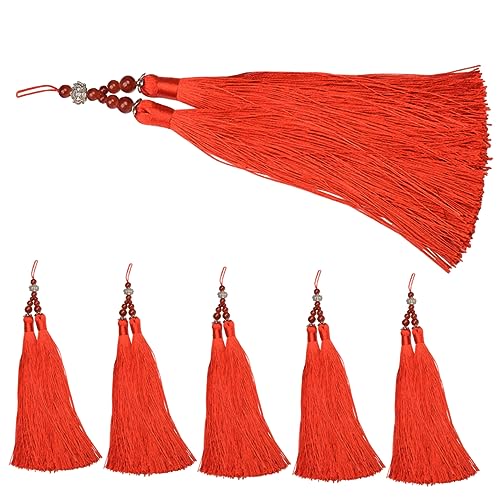 Angoily 6 Stück Teiliges Flöten Quasten Ornament Hängende Quasten Anhänger für Musikinstrumente Dekoration für Taschen Autos und Mehr Langlebig Hochwertigem Angoily 6 Stück Teiliges Flöten Quasten Ornament Hängende Quasten Anhänger für Musikinstrumente Dekoration für Taschen Autos und Mehr Langlebig Hochwertigem von Angoily