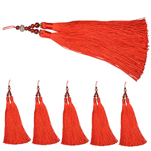 Angoily 6 Stück Teiliges Flötenquasten Hängedekoration für Flöten Robuste und Langlebige Quastenornamente für Schlüsselanhänger Taschen und Instrumenten Angoily 6 Stück Teiliges Flötenquasten Hängedekoration für Flöten Robuste und Langlebige Quastenornamente für Schlüsselanhänger Taschen und Instrumenten von Angoily