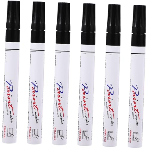 Angoily 6 Stück Teiliges Graffiti Marker Stifte Schnell Trocknend Langlebige Rundspitze Farbige Paint Pens für DIY Malerei Geeignet für Schüler und Bastelfans Angoily 6 Stück Teiliges Graffiti Marker Stifte Schnell Trocknend Langlebige Rundspitze Farbige Paint Pens für DIY Malerei Geeignet für Schüler und Bastelfans von Angoily