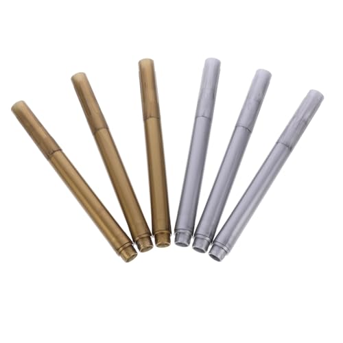 Angoily 6 Stück Teiliges Plastische Paint Marker Stifte Abwischbare Marker für Keramik Kunststoff Präzise Anwendung für Diy Kunsthandwerk Malen Weingläsern Geschenkidee Angoily 6 Stück Teiliges Plastische Paint Marker Stifte Abwischbare Marker für Keramik Kunststoff Präzise Anwendung für Diy Kunsthandwerk Malen Weingläsern Geschenkidee von Angoily