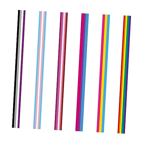 Angoily 6 Stück Teiliges Regenbogenband Buntes DIY Dekorationsband für Pride Feiern Hochzeiten Partys und Bastelprojekte Langlebig und Vielseitig Einsetzbar Angoily 6 Stück Teiliges Regenbogenband Buntes DIY Dekorationsband für Pride Feiern Hochzeiten Partys und Bastelprojekte Langlebig und Vielseitig Einsetzbar von Angoily