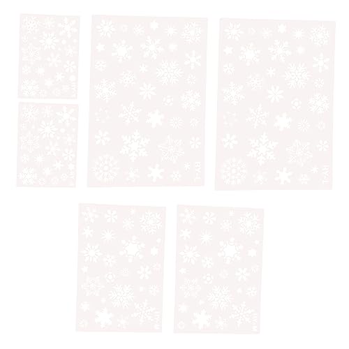 Angoily 6 Stück Teiliges Schneeflocken Malerschablonen Wiederverwendbare Weihnachtsvorlagen Robustem Material Geeignet für Sprühfarben Papierbasteln Stoffmalerei und Wanddekoration Angoily 6 Stück Teiliges Schneeflocken Malerschablonen Wiederverwendbare Weihnachtsvorlagen Robustem Material Geeignet für Sprühfarben Papierbasteln Stoffmalerei und Wanddekoration von Angoily
