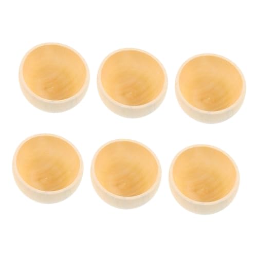 Angoily 6 Stück Teiliges Unbehandelte Holzschalen aus Langlebigem Holz zum Basteln und Bemalen Glatte Oberfläche Vielseitig für DIY Deko Snacks Kreative Kinderprojekte und Heimwerkerbedarf Angoily 6 Stück Teiliges Unbehandelte Holzschalen aus Langlebigem Holz zum Basteln und Bemalen Glatte Oberfläche Vielseitig für DIY Deko Snacks Kreative Kinderprojekte und Heimwerkerbedarf von Angoily
