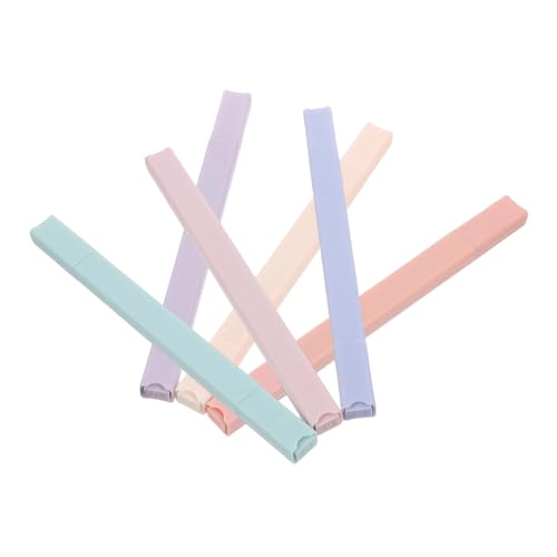 Angoily 6 Stück Textmarker für Marker Markieren von Notizen DIY Scrapbooking und Studium Ergonomisches Design für Angenehmes Schreiben Angoily 6 Stück Textmarker für Marker Markieren von Notizen DIY Scrapbooking und Studium Ergonomisches Design für Angenehmes Schreiben von Angoily