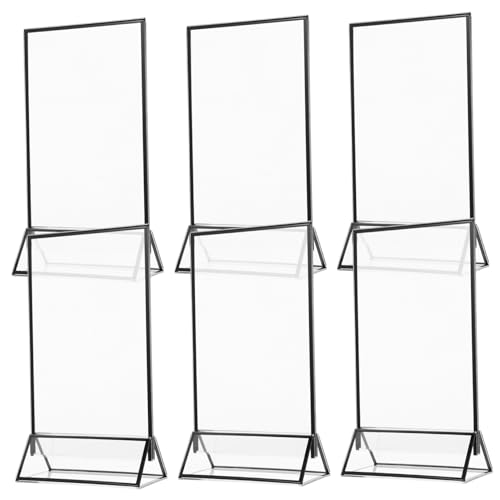 Angoily 6 Stück Tischnummernschild aus Acryl Tisch steht für Schilder Hochzeitsschildhalter Ausstellungsstand Bild steht für Tisch Schilderhalter aus Acryl Bildhalter Schwarz Angoily 6 Stück Tischnummernschild aus Acryl Tisch steht für Schilder Hochzeitsschildhalter Ausstellungsstand Bild steht für Tisch Schilderhalter aus Acryl Bildhalter Schwarz von Angoily