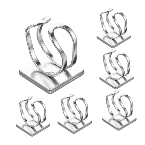 Angoily 6 Stück Verstellbare Edelstahl Ringrohlinge Quadratische Ringbasen für Schmuckherstellung DIY Metallring Basis Ringe Schmuckzubehör Angoily 6 Stück Verstellbare Edelstahl Ringrohlinge Quadratische Ringbasen für Schmuckherstellung DIY Metallring Basis Ringe Schmuckzubehör von Angoily