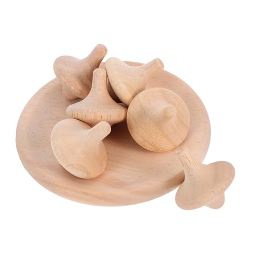 Angoily 6-teiliger : Holzkreisel Zum Selbermachen Für Kinder – Unfertiges Malspielzeug Zur Verbesserung Der Kreativität Und Hand-Auge-koordination Angoily 6-teiliger : Holzkreisel Zum Selbermachen Für Kinder – Unfertiges Malspielzeug Zur Verbesserung Der Kreativität Und Hand-Auge-koordination von Angoily
