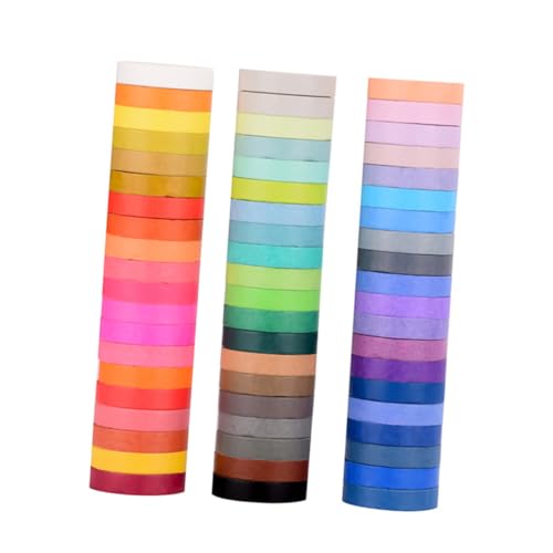 Angoily 60 Rolle Washi Papier Klebeband Bunt Farbiges Masking Tape DIY Geschenkverpackung Fotoalbum Dekoration Vielseitig Einsetzbar Farbenfrohes Bastelzubehör Angoily 60 Rolle Washi Papier Klebeband Bunt Farbiges Masking Tape DIY Geschenkverpackung Fotoalbum Dekoration Vielseitig Einsetzbar Farbenfrohes Bastelzubehör von Angoily