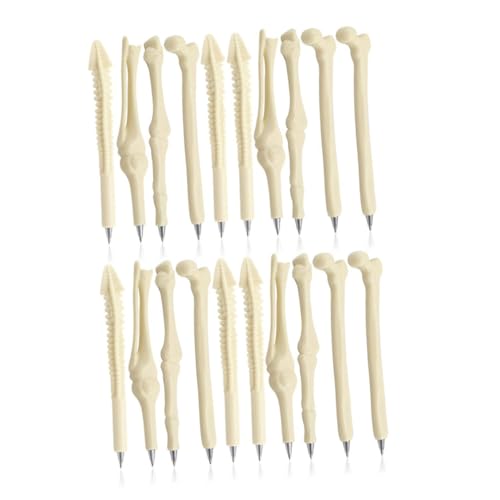Angoily 60 Stck. Teiliges Bone Design Kugelschreiber Schwarze Lustige Ärzte Stifte für Krankenschwestern Medizinstudenten Schreibkomfort Robustes Kunststoffmaterial Angoily 60 Stck. Teiliges Bone Design Kugelschreiber Schwarze Lustige Ärzte Stifte für Krankenschwestern Medizinstudenten Schreibkomfort Robustes Kunststoffmaterial von Angoily