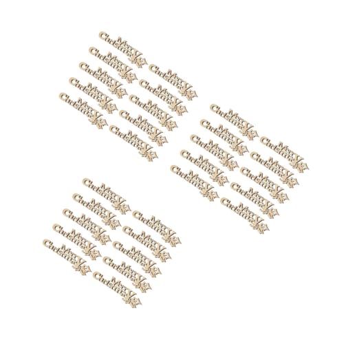 Angoily 60 Stck. Teiliges Natürliche Holz Weihnachtsdekorations Accessoires mit Christbaum und Schneeflockenmotiven für DIY Basteln Scrapbooking und Handgefertigte Weihnachtsornamente Angoily 60 Stck. Teiliges Natürliche Holz Weihnachtsdekorations Accessoires mit Christbaum und Schneeflockenmotiven für DIY Basteln Scrapbooking und Handgefertigte Weihnachtsornamente von Angoily