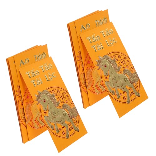 Angoily 60 Stück 2026 Rote Umschläge Mondneujahr Goldene Vietnamesische Geldpakete Hong Bao Für Geburtstag Hochzeit Frühlingsfest Partyzubehör von Angoily