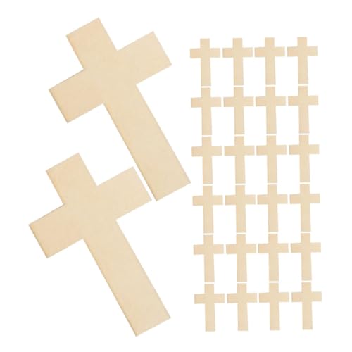 Angoily 60 Stück Blanko Holzkreuze zum Bemalen Unlackierte DIY Holzscheiben für Bastelprojekte Leichte Holzplättchen für Kreative Dekoration und Religiöse Festtagsgestaltung Angoily 60 Stück Blanko Holzkreuze zum Bemalen Unlackierte DIY Holzscheiben für Bastelprojekte Leichte Holzplättchen für Kreative Dekoration und Religiöse Festtagsgestaltung von Angoily