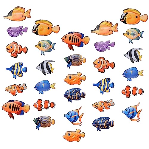 Angoily 60 Stück Bunte Tropische Fisch Ausschnitte Doppelseitige Papierdekorationen für Kindergarten Klassenräume und Partys Kreative Bastelideen für Wand und Bulletin Board Dekorationen Angoily 60 Stück Bunte Tropische Fisch Ausschnitte Doppelseitige Papierdekorationen für Kindergarten Klassenräume und Partys Kreative Bastelideen für Wand und Bulletin Board Dekorationen von Angoily