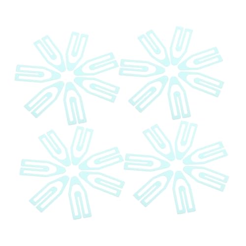 Angoily 60 Stück Geformte Büroklammer Papier Farbig Dreieckig Clips Schreibtisch Die Einzigartig Pastell Büroklammern Klein Büroklammern Sortiert Winzig Sky-blue Plastik Angoily 60 Stück Geformte Büroklammer Papier Farbig Dreieckig Clips Schreibtisch Die Einzigartig Pastell Büroklammern Klein Büroklammern Sortiert Winzig Sky-blue Plastik von Angoily