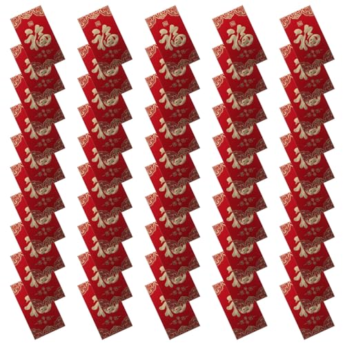 Angoily 60 Stück Jahr des Pferdroten Paket rotes paket des neuen jahres Frühlingsfest Geldpakete roter Umschlag rote umschläge chinesisch Frühlingsfest Papier Angoily 60 Stück Jahr des Pferdroten Paket rotes paket des neuen jahres Frühlingsfest Geldpakete roter Umschlag rote umschläge chinesisch Frühlingsfest Papier von Angoily