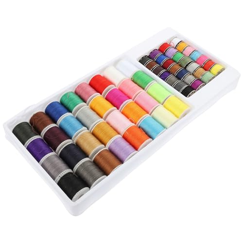 Angoily 60 Stück Kabelbox -Set Stickfaden Stickerei handliches Nähen Spule Stickgarne Handnähgarn Nähenvorräte praktisches Stickgarn Faden zum Sticken Nähfaden -Kit Plastik Angoily 60 Stück Kabelbox -Set Stickfaden Stickerei handliches Nähen Spule Stickgarne Handnähgarn Nähenvorräte praktisches Stickgarn Faden zum Sticken Nähfaden -Kit Plastik von Angoily