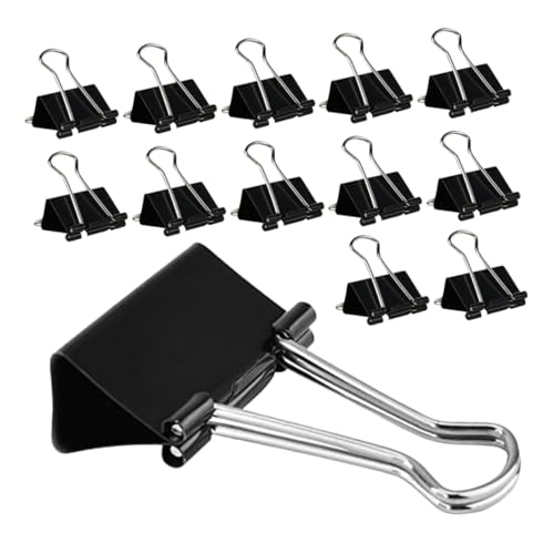 Angoily 60 Stück Langes Schwanzclip -schreibwaren Bürobedarf-ordnerklammern Dateiclips Binderclip Heftklammern in Loser Schüttung Süße Büroklammern Dokumentclips Papierclips Schwarz Eisen Angoily 60 Stück Langes Schwanzclip -schreibwaren Bürobedarf-ordnerklammern Dateiclips Binderclip Heftklammern in Loser Schüttung Süße Büroklammern Dokumentclips Papierclips Schwarz Eisen von Angoily