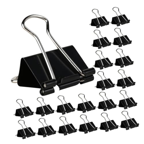 Angoily 60 Stück Langes Schwanzclip -schreibwaren Papierclips Büroklammern Zubehör Für Büroordner Kleine Dateiclips Bindemittel Büromaterial Für Den Schreibtisch Eisen Schwarz Angoily 60 Stück Langes Schwanzclip -schreibwaren Papierclips Büroklammern Zubehör Für Büroordner Kleine Dateiclips Bindemittel Büromaterial Für Den Schreibtisch Eisen Schwarz von Angoily