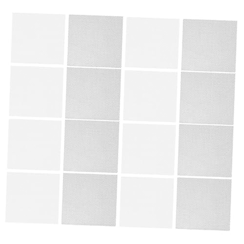 Angoily 60 Stück Mesh Sheets für Maskenaugen Bicolor Atmungsaktive DIY Netzstoff für Kreative Tiermasken Einfach Zuschneidbar Komfortabel für Cosplay und Kostümpartys von Angoily