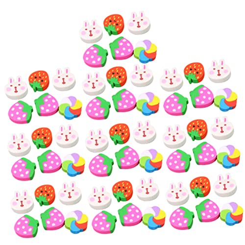 Angoily 60 Stück Mini Cartoon Radiergummis für Multifunktionale Kreative Schulbedarf Lustige Radiergummis für Zuhause Schule Büro und Leicht und Tragbar Angoily 60 Stück Mini Cartoon Radiergummis für Multifunktionale Kreative Schulbedarf Lustige Radiergummis für Zuhause Schule Büro und Leicht und Tragbar von Angoily