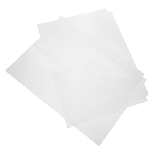 Angoily 60 Stück Nachfüllseiten Doppelseitige Klarsichthüllen für Fotos pro Seite PVC Foto Schutzblätter für Familienerinnerungen Postkartenhüllen von Angoily