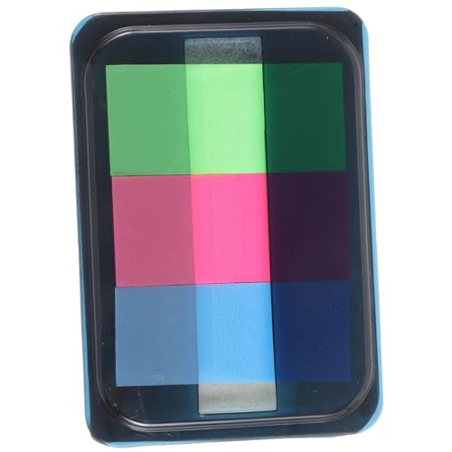 Angoily 60 Stück Neon Haftnotizen Pet Index Tabs Farbige Selbstklebende Seitenmarker Beschriftbare Registerstreifen für Bücher Dokumente Lesezeichen und Büroorganisation Angoily 60 Stück Neon Haftnotizen Pet Index Tabs Farbige Selbstklebende Seitenmarker Beschriftbare Registerstreifen für Bücher Dokumente Lesezeichen und Büroorganisation von Angoily