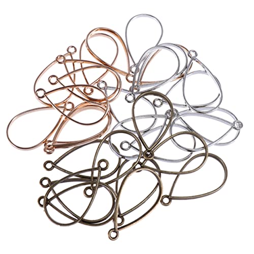 Angoily 60 Stück Offene Lünetten für DIY Schmuckherstellung Hohler Epoxidharz Anhänger Antik Bronze Silber für Kreative Bastelprojekte und Schmuckdesign Angoily 60 Stück Offene Lünetten für DIY Schmuckherstellung Hohler Epoxidharz Anhänger Antik Bronze Silber für Kreative Bastelprojekte und Schmuckdesign von Angoily