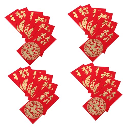 Angoily 60 Stück Rote Umschläge Jahr Des Pferdes Glücksumschläge für Geldgeschenke Chinesische Neujahrsumschläge für Hochzeit Geburtstag Feierlichkeiten mit Stabilem und Festlichem Design Angoily 60 Stück Rote Umschläge Jahr Des Pferdes Glücksumschläge für Geldgeschenke Chinesische Neujahrsumschläge für Hochzeit Geburtstag Feierlichkeiten mit Stabilem und Festlichem Design von Angoily
