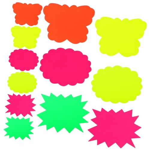 Angoily 60 Stück Teiliges Fluoreszierendes Preisschild mit Leuchtenden Verkaufsschildern für Einzelhandel und Supermärkte Praktische Preisetiketten mit Großem Schreibbereich für Obst Angoily 60 Stück Teiliges Fluoreszierendes Preisschild mit Leuchtenden Verkaufsschildern für Einzelhandel und Supermärkte Praktische Preisetiketten mit Großem Schreibbereich für Obst von Angoily