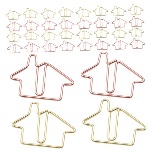 Angoily 60 Stück Teiliges Hausförmige Goldfarbene Metall Büroklammern Stabile Stilvolle Papierclips Für Büro Schule Und Zuhause Dekorative Kreative Klammern Zur Papierorganisation Angoily 60 Stück Teiliges Hausförmige Goldfarbene Metall Büroklammern Stabile Stilvolle Papierclips Für Büro Schule Und Zuhause Dekorative Kreative Klammern Zur Papierorganisation von Angoily