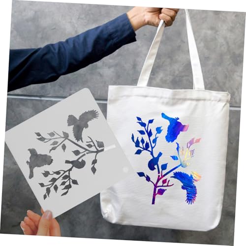 Angoily 60 Stück Teiliges Schablonen Blumen Schmetterling Kunststoff Stencils für Wandmalerei DIY Basteln Flexibles Langlebiges Leichtes Malvorlagen mit Feinen Mustern für Scrapbooking Angoily 60 Stück Teiliges Schablonen Blumen Schmetterling Kunststoff Stencils für Wandmalerei DIY Basteln Flexibles Langlebiges Leichtes Malvorlagen mit Feinen Mustern für Scrapbooking von Angoily
