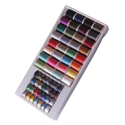 Angoily 60 Stück Teiliges Set Bunter Nähfäden für Hand und Maschinennähen Langlebiges Nähgarn für Stickerei Quilting und Vielseitig Einsetzbar für Verschiedene Stoffe Angoily 60 Stück Teiliges Set Bunter Nähfäden für Hand und Maschinennähen Langlebiges Nähgarn für Stickerei Quilting und Vielseitig Einsetzbar für Verschiedene Stoffe von Angoily