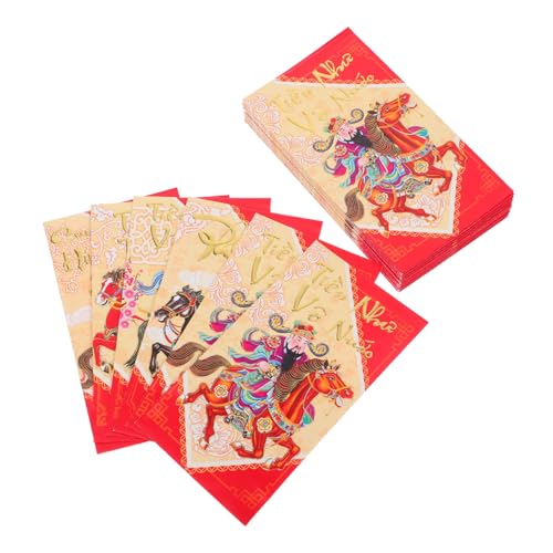 Angoily 60 Stück Teiliges Vietnamesische Neujahrsumschläge Pferde Jahr Hong Bao Lunar Year Rote Geldumschläge aus Premium Papier Festliche Frühlingsfest Geschenktaschen Angoily 60 Stück Teiliges Vietnamesische Neujahrsumschläge Pferde Jahr Hong Bao Lunar Year Rote Geldumschläge aus Premium Papier Festliche Frühlingsfest Geschenktaschen von Angoily