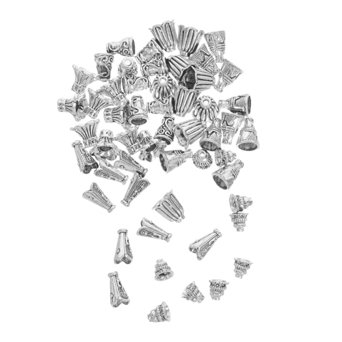 Angoily 60 Stück Tibetische Perlenhüte Abstandshalter Schmuck Abstandskappen Befunde Perlenkappen Für Abstandsschmuck Metallkappen Abstandskappen Für Perlenarbeiten Angoily 60 Stück Tibetische Perlenhüte Abstandshalter Schmuck Abstandskappen Befunde Perlenkappen Für Abstandsschmuck Metallkappen Abstandskappen Für Perlenarbeiten von Angoily