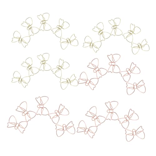 Angoily 60 Stück Tragbare Büroklammern Schulbedarf Büroklammern Metall Planer Zubehör Klammern Lustige Büro Schreibtisch Zubehör Für Papierkram Angoily 60 Stück Tragbare Büroklammern Schulbedarf Büroklammern Metall Planer Zubehör Klammern Lustige Büro Schreibtisch Zubehör Für Papierkram von Angoily