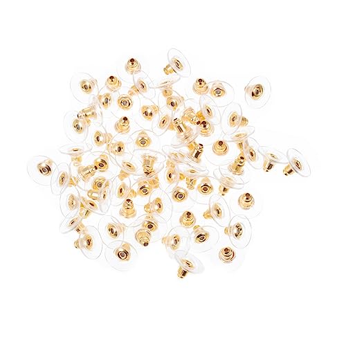 Angoily 600 Stück Ohrstecker Verschlüsse Praktische Ohrstopfen für DIY Schmuckherstellung Silberne Goldene Leicht und Kompakt für Bastelprojekte Angoily 600 Stück Ohrstecker Verschlüsse Praktische Ohrstopfen für DIY Schmuckherstellung Silberne Goldene Leicht und Kompakt für Bastelprojekte von Angoily