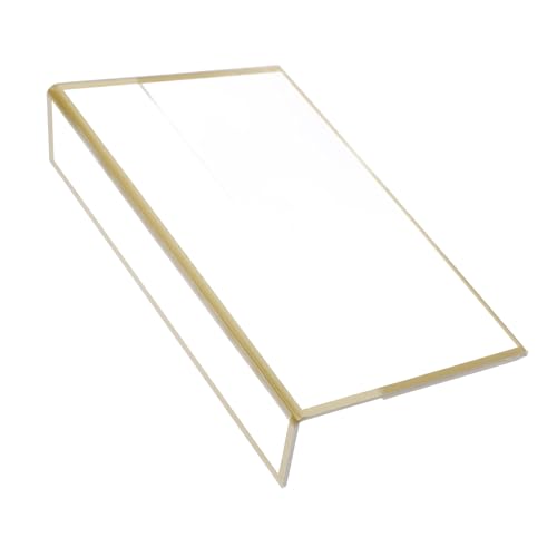 Angoily 6Stücke Acryl Tischnummernhalter Förmig Doppelseitig Transparent mit Goldenem Rahmen für Hochzeiten Restaurants und Platzsparendes Design Einfacher Angoily 6Stücke Acryl Tischnummernhalter Förmig Doppelseitig Transparent mit Goldenem Rahmen für Hochzeiten Restaurants und Platzsparendes Design Einfacher von Angoily