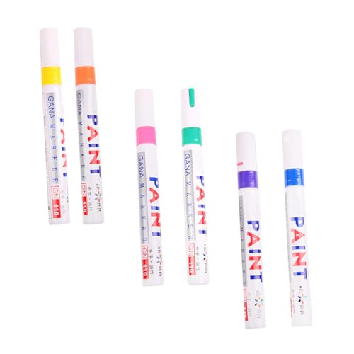 Angoily 6Stücke Auto Reparaturstifte Wasserfeste Touch Up Paint Marker für Verschiedene Oberflächen Effiziente Lösung zur Kratzerverdeckung Bunten Farben Angoily 6Stücke Auto Reparaturstifte Wasserfeste Touch Up Paint Marker für Verschiedene Oberflächen Effiziente Lösung zur Kratzerverdeckung Bunten Farben von Angoily
