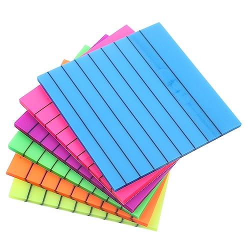 Angoily 6Stücke Farbige Reißbare Memo Aufkleber für Schule Büro und Zuhause Praktische Selbstklebende Notizzettel für To Do Listen und Erinnerungen Angoily 6Stücke Farbige Reißbare Memo Aufkleber für Schule Büro und Zuhause Praktische Selbstklebende Notizzettel für To Do Listen und Erinnerungen von Angoily