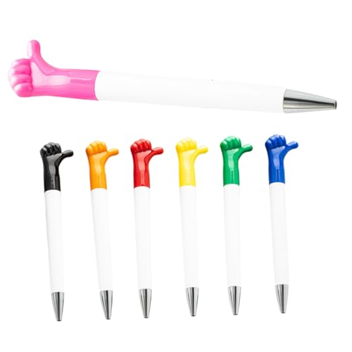 Angoily 7 Stück Cartoon-Kugelschreiber UPS Plus mit Blau mehrfarbig zitieren tragbarer Schreibstift dekorative Stifte Lustige Stifte Motivationsstifte lustige Kugelschreiber Plastik Angoily 7 Stück Cartoon-Kugelschreiber UPS Plus mit Blau mehrfarbig zitieren tragbarer Schreibstift dekorative Stifte Lustige Stifte Motivationsstifte lustige Kugelschreiber Plastik von Angoily