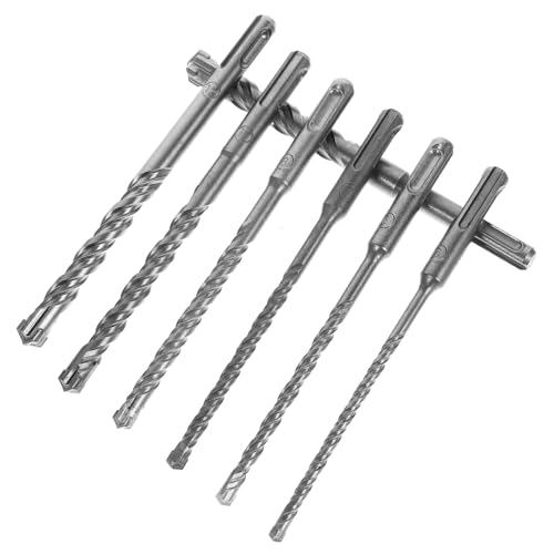 Angoily 7 Stück Schlagbohrer Steinbohrer Für Beton Fliesenbohrer Stufenbohrer Kreis Stuck Präzisionsbohrer Kreuzbohrer Bohrer Mit Geradem Griff Metallbohrer Für Beton Kohlenstoffstahl Angoily 7 Stück Schlagbohrer Steinbohrer Für Beton Fliesenbohrer Stufenbohrer Kreis Stuck Präzisionsbohrer Kreuzbohrer Bohrer Mit Geradem Griff Metallbohrer Für Beton Kohlenstoffstahl von Angoily