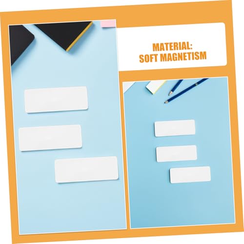 Angoily 70 Stück Magnetische Dry Erase Namensschilder Abwischbare Blanko Etiketten mit Starker Haftung für Whiteboard Büro Klassenzimmer Vielseitig Wiederverwendbar Einfach Angoily 70 Stück Magnetische Dry Erase Namensschilder Abwischbare Blanko Etiketten mit Starker Haftung für Whiteboard Büro Klassenzimmer Vielseitig Wiederverwendbar Einfach von Angoily