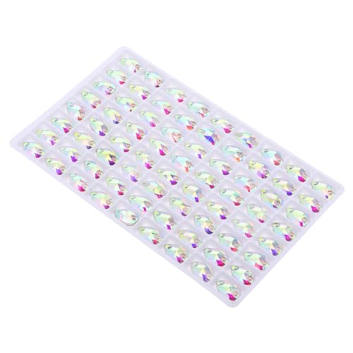 Angoily 72 Stück Glas-edelsteine in Tropfenform: Näh-edelsteine mit Doppellöchern, Flache Rückseite, Strasssteine für Selbstgemachte Kleidung, Schuhe, Hüte, Taschen, Dekorative Angoily 72 Stück Glas-edelsteine in Tropfenform: Näh-edelsteine mit Doppellöchern, Flache Rückseite, Strasssteine für Selbstgemachte Kleidung, Schuhe, Hüte, Taschen, Dekorative von Angoily