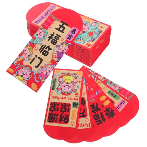 Angoily 72 Stück Rote Umschläge für das Frühlings fest Neujahrsgeldumschläge Chinesischer faltbarer roter Umschlag roter umschlag chinesisch Neujahrsumschläge für Mondneue Papier Angoily 72 Stück Rote Umschläge für das Frühlings fest Neujahrsgeldumschläge Chinesischer faltbarer roter Umschlag roter umschlag chinesisch Neujahrsumschläge für Mondneue Papier von Angoily
