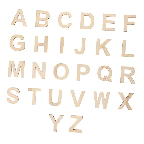 Angoily 78Stücke Unvollendete Holzbuchstaben Holzscheiben für DIY Handwerk Natürliche Holzstücke für Dekoration Hängende Verzierung Angoily 78Stücke Unvollendete Holzbuchstaben Holzscheiben für DIY Handwerk Natürliche Holzstücke für Dekoration Hängende Verzierung von Angoily