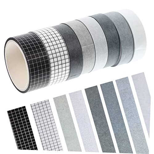 Angoily 8 Rollen Einfarbiges Washi Tape Sammelalbum Punkte Farbband Klebeband Selbstklebend Streifen Diy Washi Tape Basteln Urlaubsbänder Zarte Bänder Diy Washi Tapes Japanisches Papier Angoily 8 Rollen Einfarbiges Washi Tape Sammelalbum Punkte Farbband Klebeband Selbstklebend Streifen Diy Washi Tape Basteln Urlaubsbänder Zarte Bänder Diy Washi Tapes Japanisches Papier von Angoily