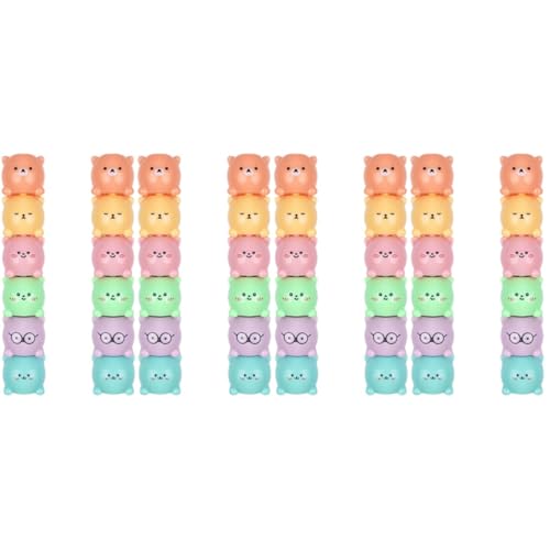 Angoily 8 Sätze Fettbär Highlighter Textmarker Karikatur Stifte für klein süßes stationäres Markierungen zum Ausmalen Schulmarkierungsstift Highlighters Marker Kawaii Plastik Angoily 8 Sätze Fettbär Highlighter Textmarker Karikatur Stifte für klein süßes stationäres Markierungen zum Ausmalen Schulmarkierungsstift Highlighters Marker Kawaii Plastik von Angoily