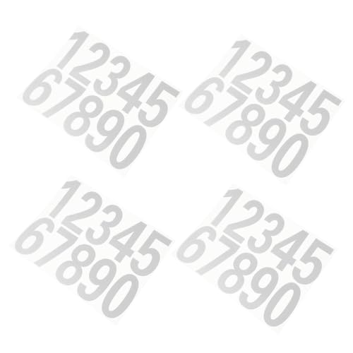 Angoily 8 Sätze Reflektierende Hausnummer Aufkleber Weiß Selbstklebend Wetterfest für Briefkasten Tür Wand Auto Adresse Nummern Sticker Angoily 8 Sätze Reflektierende Hausnummer Aufkleber Weiß Selbstklebend Wetterfest für Briefkasten Tür Wand Auto Adresse Nummern Sticker von Angoily