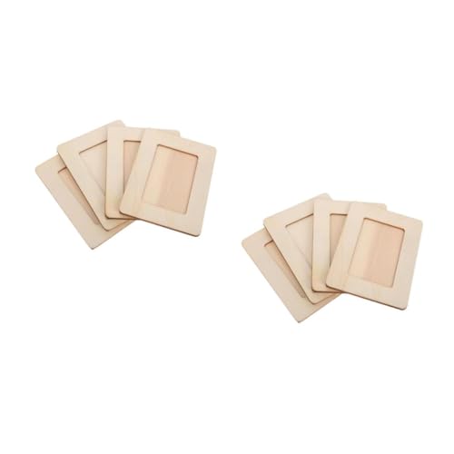 Angoily 8 Stck. Teiliges DIY Holz Bilderrahmen für Unbemalt Leichtes Naturholz zum Bemalen und Basteln Fotoformat Robust und Sicher für Kreative Kinderhandarbeiten Angoily 8 Stck. Teiliges DIY Holz Bilderrahmen für Unbemalt Leichtes Naturholz zum Bemalen und Basteln Fotoformat Robust und Sicher für Kreative Kinderhandarbeiten von Angoily